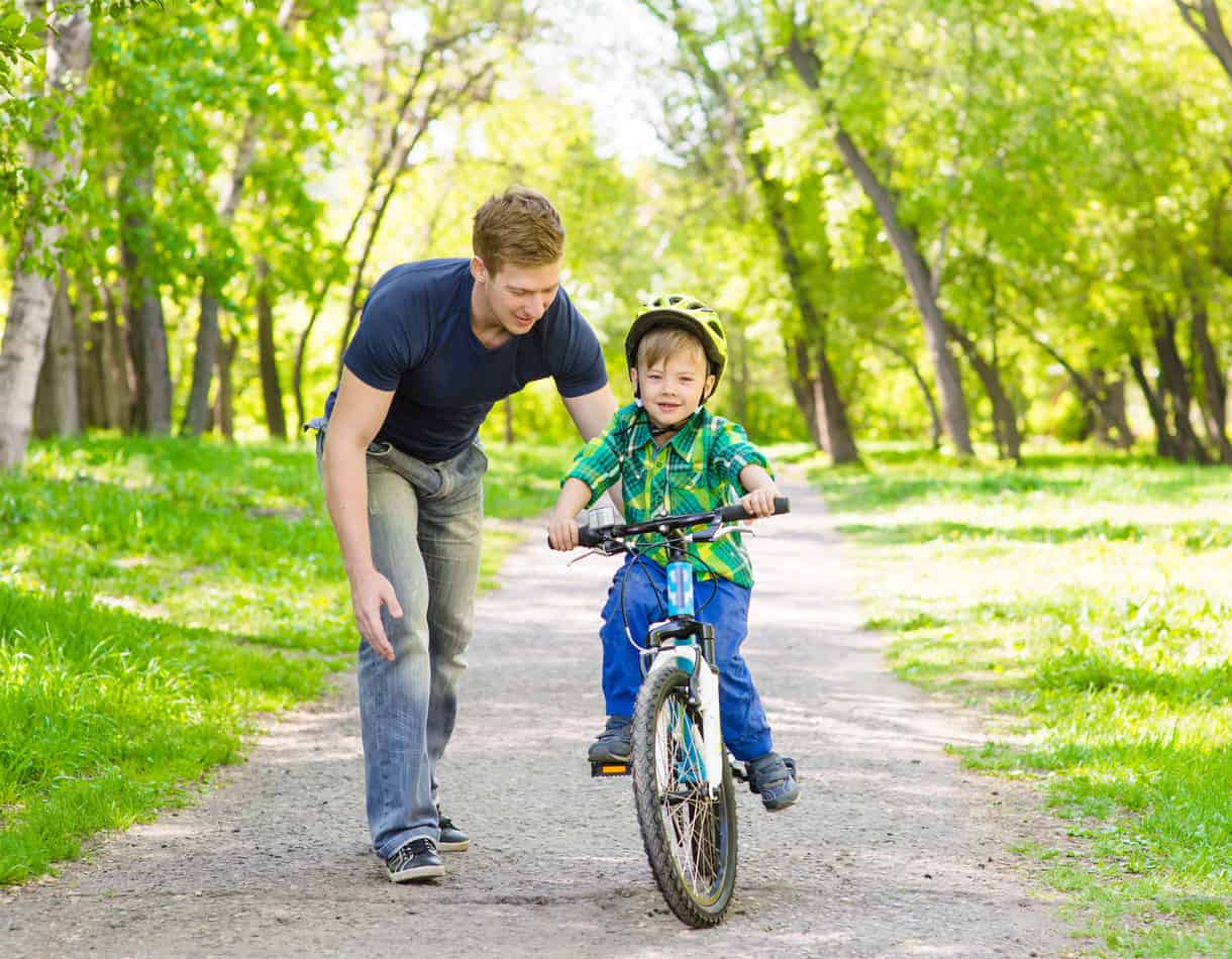 Teaching a 7 year old to ride best sale a bike